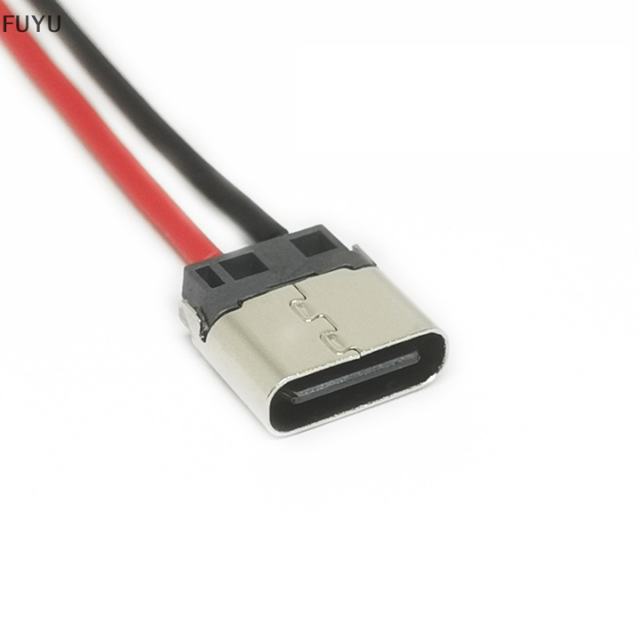 fuyu-5pcs-usb-type-c-2p-เชื่อมสายเชื่อมต่อหญิงสำหรับชาร์จโทรศัพท์มือถือ