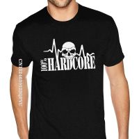 Workout Hardcore Skull Tees Shirts Mens Gothic Style Anime Tshirt Cotton O Neck Tee Shirts Popular Tops Shirt Camisa For Men