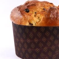 แม่พิมพ์เค้กกระดาษ Panettone 25ชิ้นใหญ่แม่พิมพ์ทำเค้กถ้วยคัพเค้กซิลิโคนกลมถ้วยอบขนมซับเครื่องมืออุปกรณ์อบขนม