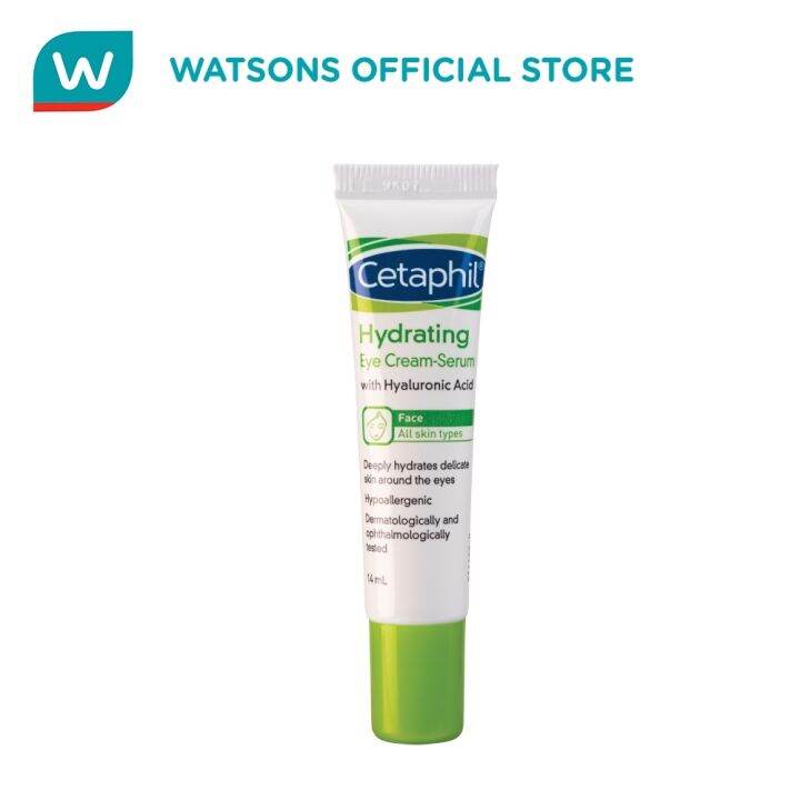 CETAPHIL Hydrating Eye Cream Serum With Hyaluronic Acid 14ml Lazada PH