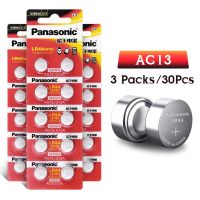 【Worth-Buy】 Panasonic 30Pcs AG13 G13A 357 LR44เหรียญเซลล์ปุ่ม1.5V อัลคาไลน์เดียวใช้โทรศัพท์มือถือสำหรับนาฬิกาของเล่น