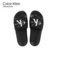 Calvin Klein รองเท้าแตะแบบสวมผู้ชาย SS23 รุ่น YM00061 BDS ทรง SLIDE - สีดำ