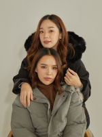 SALE 20%  DAILY SQUAD ATMOS jacket DOWN 100 real fur แจ็กเก็ตขนเป็ดแท้ เฟอร์แท้ กันหนาวได้ดีเยี่ยม -8 เอาอยู่