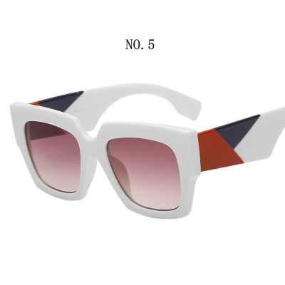 Fashionable Square Oversized Sunglasses Women Men Luxury Brand Designer Sun Glasses Famale Male Retro Eyewear UV400 Shades