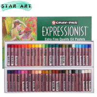 Sakura ชุดสีน้ำมันพาสเทล XLP 12/16/25/36/50ชิ้น Cray-Pas Expressionist สารพันสีเด็ก Graffiti สีชุดสีเทียนน้ำมันแท่งระบายสี/Pastel Drawing Art อุปกรณ์โรงเรียน,ศิลปิน Art นักเรียนเริ่มต้นเด็กสีขาว Heavy สีสีน้ำมันพาสเทล