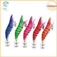 I-HALCYON 5PCS อุปกรณ์ตกปลาแท็กเกิล ตะขอรูปปลาหมึก อุปกรณ์จับยึด ตะกั่ว Sinker เหยื่อกุ้งไม้ 2023 12g ค่ะ เหยื่อล่อปลาหมึก เหมือนจริงเหมือนจริง