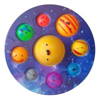 Solar System Simple Planet Recessed Pop-Up Figurines Space Astronomy Toys Educational Toys Party Gifts Birthday Gifts A