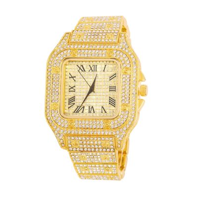（A Decent035）NEW Hip Hop Men Iced Out Strawmicropave CZFor Women Men Jewelry