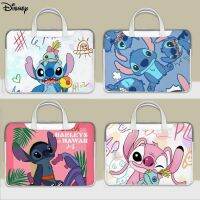 เคสโทรศัพท์ Lenovo กระเป๋าแล็ปท็อปนางฟ้า Lilo Stitch เหมาะสำหรับ Apple ที่เหมาะกับกระเป๋า Huawei Matebook 12 13 14 15.6 16 17นิ้วหนัง PU กันน้ำกระเป๋าถือ