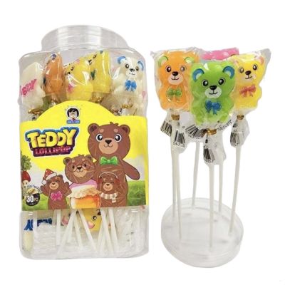 🧸Hepin Teddy Lollipop 30pcs | เฮปิน อมยิ้มหมีเท็ดดี้