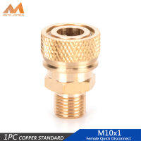 PCP 1pcs M10x1Thread Quick Disconnect 8mm 1/8NPT 1/8BSPP Release Couplings Air Refilling Coupler Sockets Copper Quick Connectors Releasing Fittings Air Pumps Parts &amp; Accessories