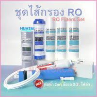 ชุดไส้กรองเครื่องกรองน้ำ RO 5ขั้นตอน 7ชิ้น ฟรีจำกัด อัตราน้ำทิ้ง ท่อนํ้า ใช้ได้กับทุกยี่ห้อ ส่งทุกวันจากเชรียงราย