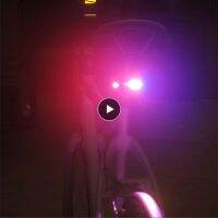 ◘♘✳ Waterproof Bicycle Tail Light Multi-function Led Lamp Beads Cycling Tail Light Upgrade Red And Blue Warning High-brightness