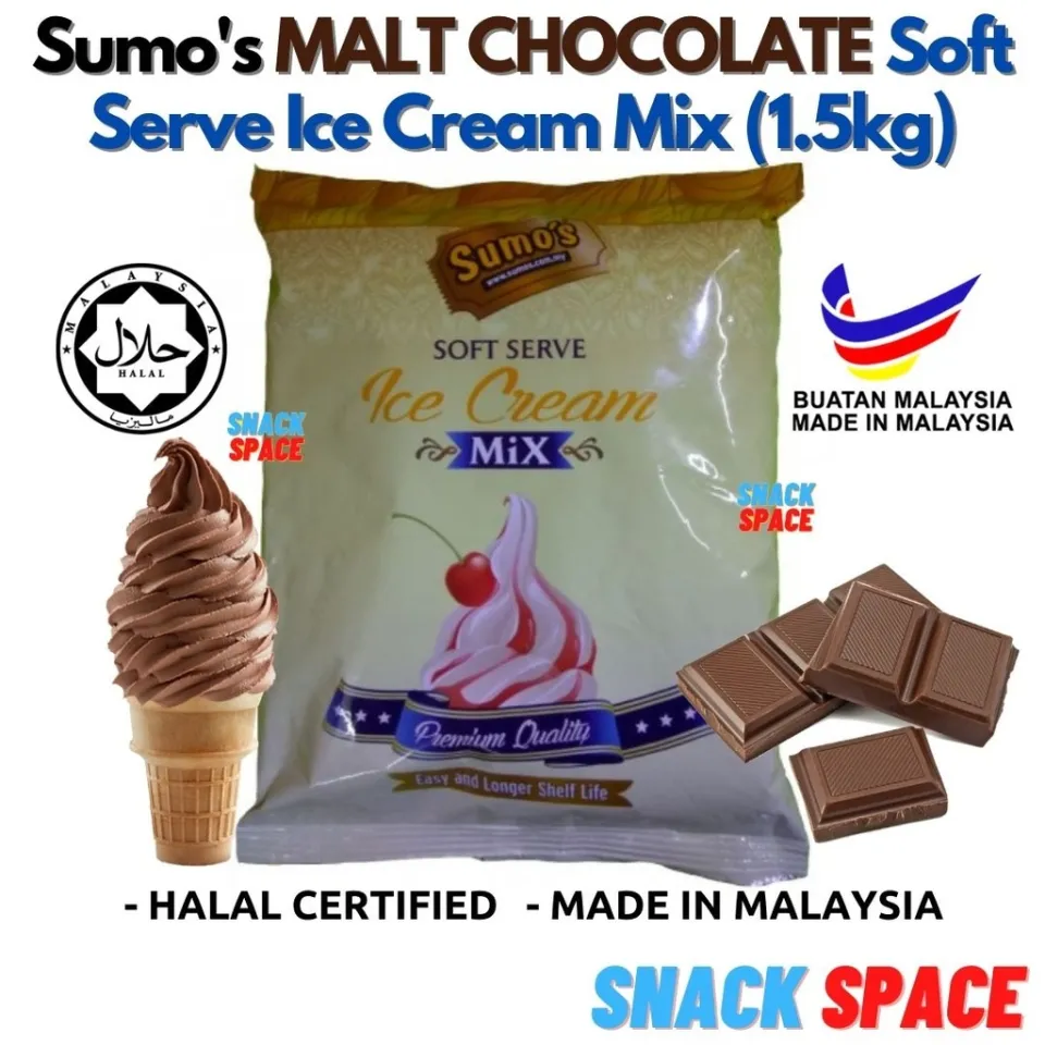 Hot SALE Sumo s MALT CHOCOLATE Soft Serve Ice Cream Mix Powder