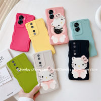 ขายดี เคส Phone Case Honor 90 Lite Honor90 Lite 5G 4G เคส ใหม่แบบสร้างสรรค์การ์ตูน Hello Kitty เคสโทรศัพท์ กระจกแต่งหน้าเรียบง่ายทุกอย่างน่ารักกรอบด้านหลัง Cover 2023