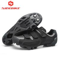 ✐◆♤ xing lu nan Sidebike SD-013 Cycling Shoes Mtb Man Women Racing Bicycle MTB Shoes Mountain Bike Sneakers Professional Self-locking Breathable Professional Outdoor Sports Mountain Biking Shoes Non-slip Wear-resistant Mountain Bike Riding Lock Shoes