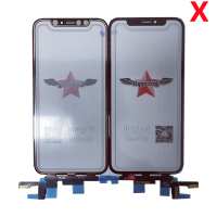 5 Unit Yupinxing Fungbersi Pada Semua Skrin แผงเซ็นเซอร์เซนต์ IOS OCA untuk X XR XS MAX 12 11 11PRO Pro MAX LCD A Luar