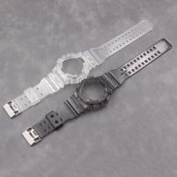 Watch Accessories GA110 Series Transparent Strap Watch Case For Casio GA-110 100 120 200  GLS-100 GA-300 Mens Strapby Hs2023