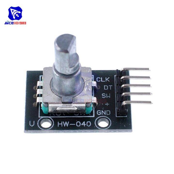 diymore Rotary Encoder Module Brick Sensor โมดูลบอร์ดพัฒนา 5 พินสําหรับ ...