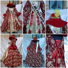 MS. BELGIUM, FRANCE, MEXICO, SPAIN- United Nation costume that is