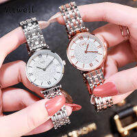 Miwell High Quality Fashion Gypsophila Dial Women Quartz Watch Steel Strap Business Clock WH2048-85