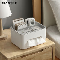 Tissue Boxes Multifunctional Tissue Box Cover Napkin Holder Home Office Remote Control Storage Wipes Case Desk Organizer