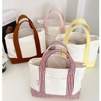 COD DSFGERERERER Bentoy Milkjoy Girls South Korea Handbags Canvas Lunch Bag Travel Bag