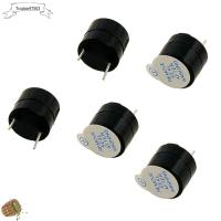 TUQIAO47503 5pcs ขั้ว2ขั้ว Piezo Buzzer 129.5มม. 5V ค่ะ เสียงกริ่งต่อเนื่อง แอคทีฟ เอบีเอสเอบีเอส เสียงกริ่ง