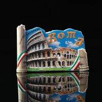 Fridge Magnet Souvenir Creative Resin Countries Decor Roman Colosseum Italy Brasil Refrigerator Magnet Sticker Home Decoration