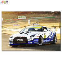 FAY-Nissan GTR 35/50โปสเตอร์ผ้าใบศิลปะติดผนังลายพิมพ์ตกแต่งของตกแต่งบ้าน0725E1