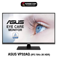 ASUS VP32AQ Eye Care Monitor 31.5" 2K WQHD (2560 x 1440) IPS HDR 75Hz 5ms จอคอมพิวเตอร์