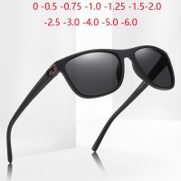 【hot】 Outdoors Sport Driving Myopia Sunglasses Men Polarized Fashion Anti-Glare Prescription Glasses 0 -0.5 -0.75 To -6.0 ！