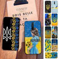 Ukraine flag Girl Phone Case for Redmi 5 6 7 8 9 A 5plus K20 4X S2 GO 6 K30 pro Electrical Safety