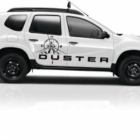 Car Stickers For dacia duster Door Side Decor Vinyl Decal Off Road Styling Decals Compass Mountain Graphics Sticker