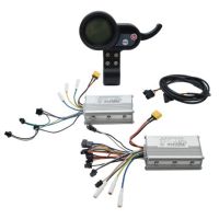 Electric Scooter Dual Drive Controller JP 48V 52V 60V 25A 50A Brushless Controller AB Front Rear Drive Controller Kit