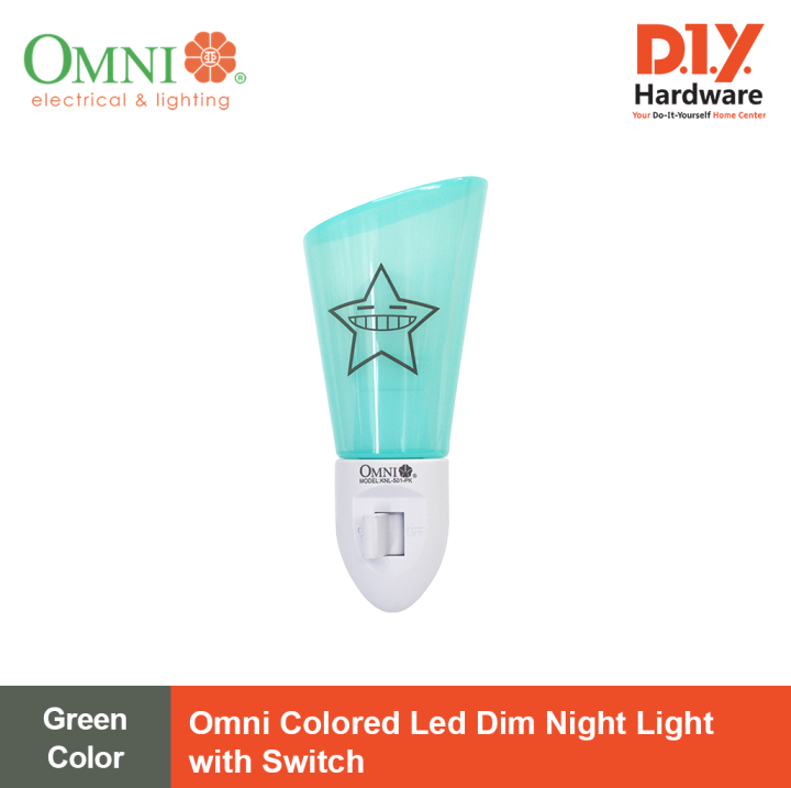 Omni Colored LED Dim Night Light with Switch KNL501 Lazada PH