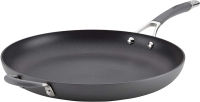 Circulon Radiance Nonstick Fry Pan/Hard Anodized Skillet with Helper Handle, 14 Inch, Gray