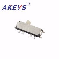 10PCS MSK-13C01 MINI slide switch 1P3T SMT SMD 8 pin mini toggle switches micro slide switches with fixed pin MSK-02