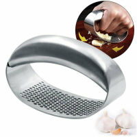 BOKALI 1PCS Manual Stainless steel Garlic Press Crusher Squeezer Mincer Masher Kitchen Tool