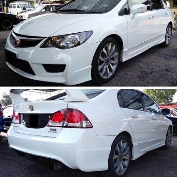bodykit Honda Civic fd 2010 type r Lazada Indonesia