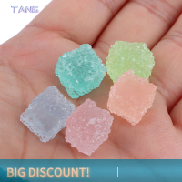 ?【Lowest price】TANG 5pcs Luminous MINI Resin Candy รถแดชบอร์ดของเล่นตกแต่งสีสุ่ม