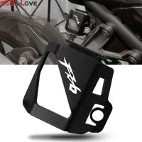 For Yamaha FZ6 FZ-6 FZ6R ZF6N FAZER aluminum alloy accessories motorcycle rear brake fluid reservoir protective cover Phone Camera Flash Lights