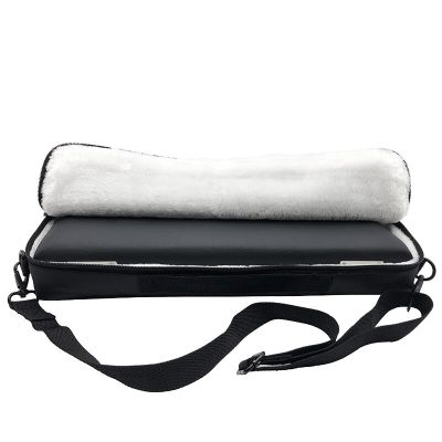 {: 》: กระเป๋าทรงขลุ่ยแบบพกพา16รู17รูกระเป๋าถือสะพายไหล่ข้างเดียวแบบถือกล่องเก็บของหนังกล่องทแยงมุม