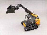 【2023】 BIDORA LIFESTYLE หุ่นอัลลอยรถยกสำหรับกล้องโทรทรรศน์ JCB แบบ1:32หล่อโลหะรถวิศวกรรมแบบเลื่อนได้โมเดลของขวัญของสะสม Gratis Ongkir