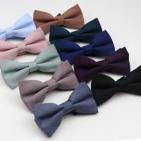 Men Ties Fashionable Butterfly Party Business Wedding Bow Tie 15 colors Solid Color Female Male Bowknot Accessories Bowtie Nails Screws Fasteners