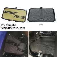 ¤☼Yamaha YZFR3ถังหม้อน้ำรถจักรยานยนต์ที่ป้องกันฝาครอบป้องกัน CNC สำหรับยามาฮ่า YZF-R3 YZF R3 2015-2021ชิ้นส่วนมอเตอร์