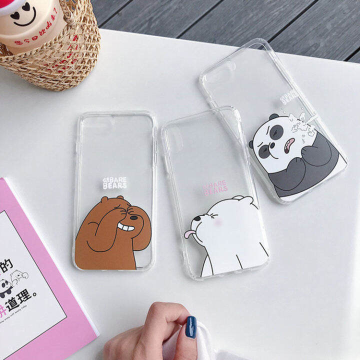 น่ารัก-หมีเปลือย-เคสโทรศัพท์มือถือ-iphone6-6s-iphone7-iphone8-iphone6plus-iphone6splus-iphone7plus-iphone8plus-เคสไอโฟน11-se-857