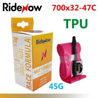 Ridenow ยางจักรยานถนน TPU 700C 700X32c จักรยานในท่อ35 38 40 42 45ยาง47C 45/65มม. วาล์วยางรถจักรยานฝรั่งเศส MTB ยาง29X1.5 1.75 1.9