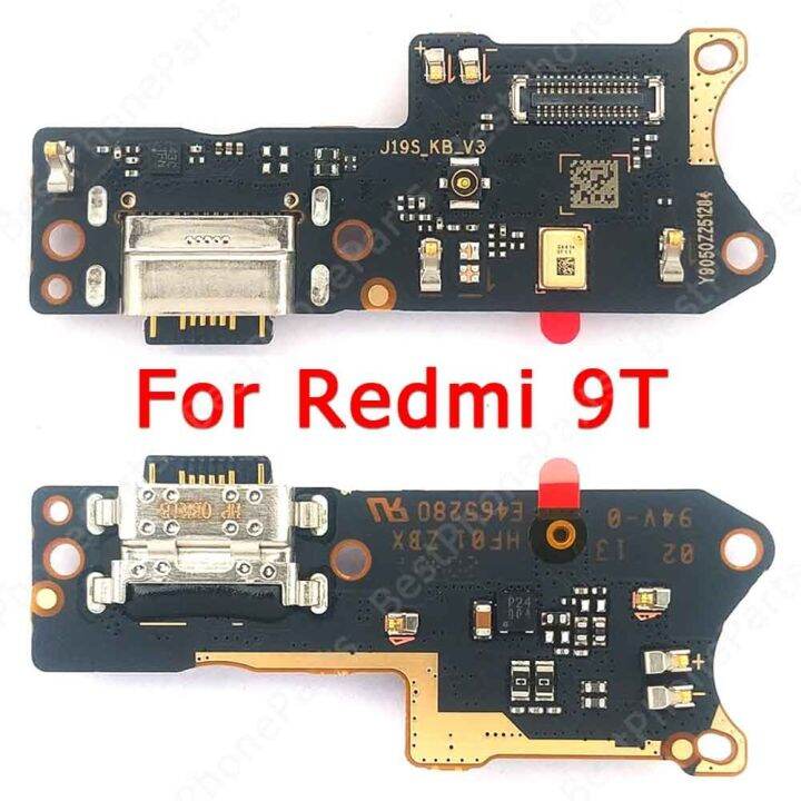 บอร์ดซ่อมโทรศัพท์มือถือดั้งเดิมสำหรับ-redmi-9-9t-9a-9c-ชาร์จพอร์ต-rion-ตัวเชื่อมต่อช่อง-usb-pcb-สายเคเบิลงอได้อะไหล่