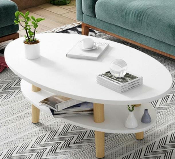lehome-โต๊ะรับแขกมมินิมอลสีขาว-โต๊ะกาแฟ-โต๊ะห้องนั่งเล่น-โต๊ะกลางห้องนั่งเล่น-ผลิตจากไม้คุณภาพดีแข็งแรง-ขนาด50x100x43cm-fu-01-00084